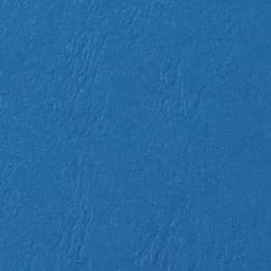 GBC LeatherGrain Binding Cover A4 250 gsm Blue 100
