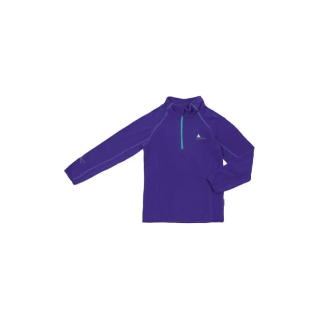 Peak Mountain Micro fleece half zip sweatshirt for girls Peak Mountain Fafine Rose Female 8 ans FAFINE/AF/1-FUSHIA