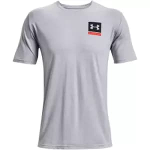 Under Armour Armour Photoreal Short Sleeve T-Shirt Mens - Grey