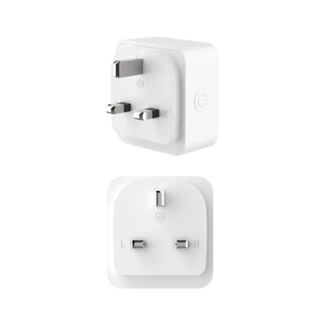 4lite 4lite WiZ Connected 3-Pin UK Smart Plug (Pack of 2) 4L1/8035X2