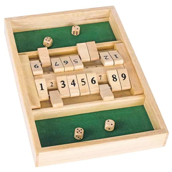 Goki Wooden Double Shut The Box