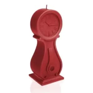 Clock Candle – Red