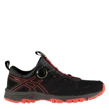 Asics Gel FujiRado Mens Running Shoes - Grey/Red