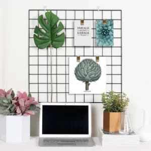 WR004 Black Decorative Metal Wall Accessory