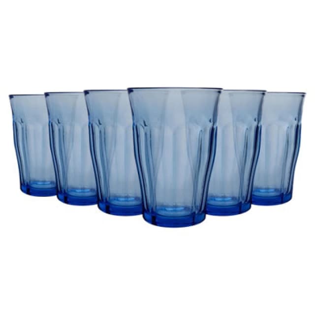 Duralex Picardie Highball Glasses - 360Ml - Marine - Pack Of 6