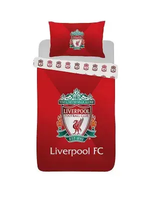 Liverpool FC Gradient Single Duvet Cover