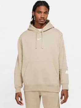 Nike Repeat Overhead Hoodie - Khaki