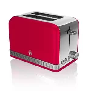 Swan ST19010RN 2 Slice Retro Toaster