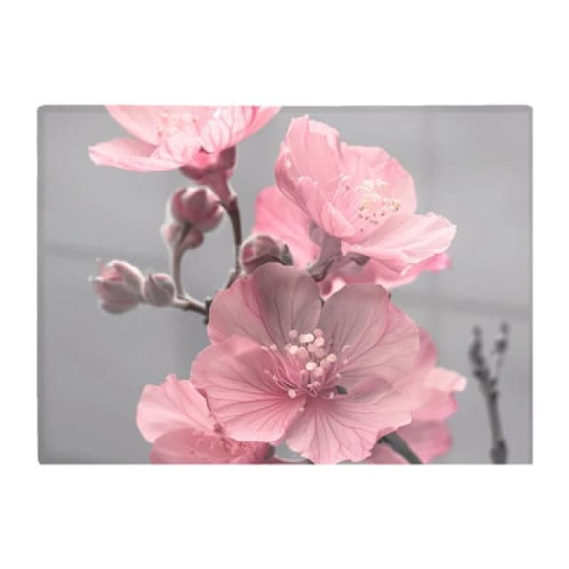 Warren Reed Designer Delicate Pink Flowers Chopping Board