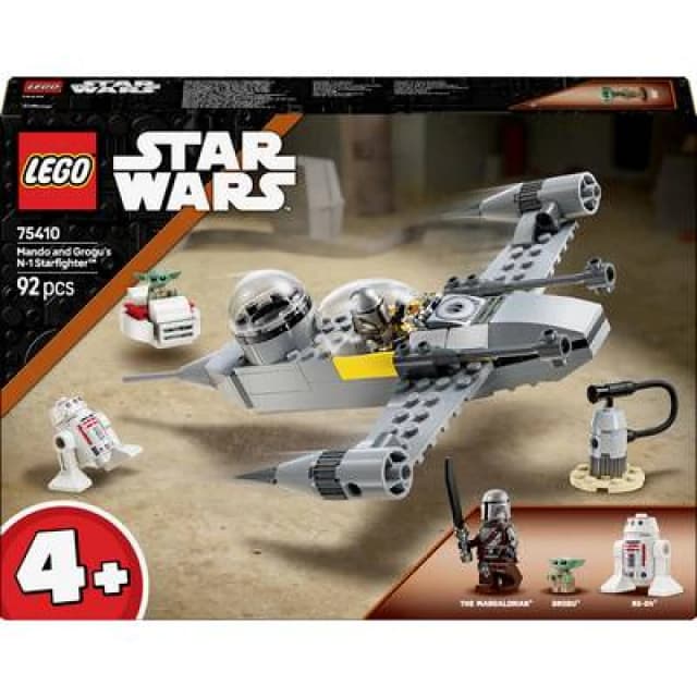LEGO LEGO Star Wars Mando and Grogu's N-1 Starfighter Set 75410