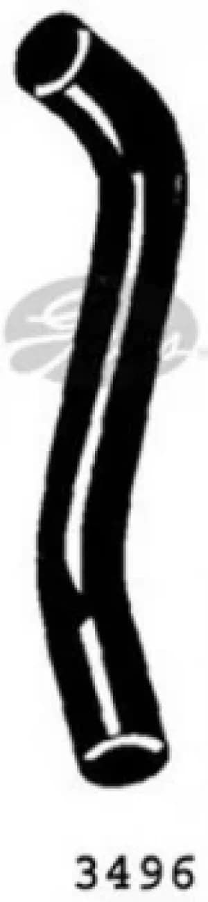 Curved Radiator Hose 365mm X 38 Gates 3496