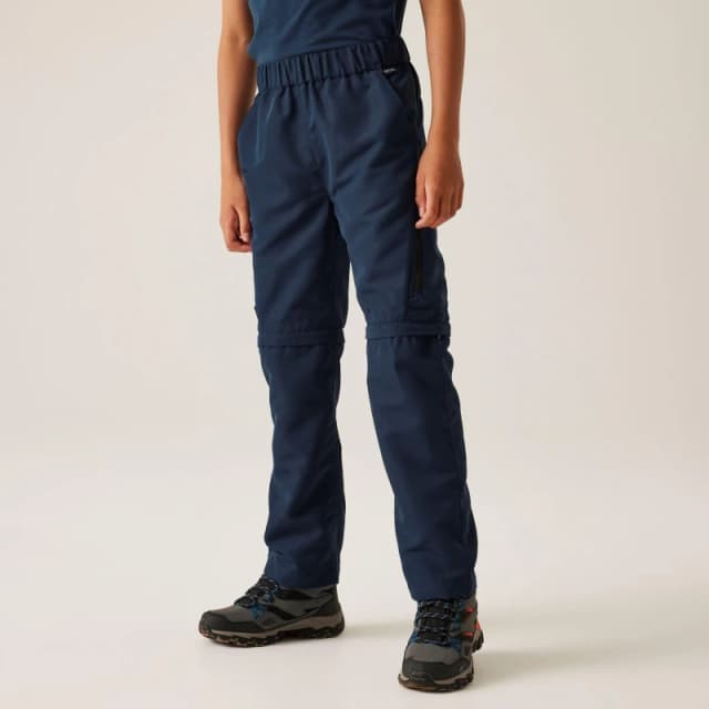 Children's zip-up Trousers Regatta Sorcer III Bleu Unisex 15/16 ans