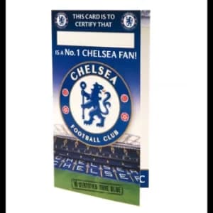 Chelsea FC Birthday Card No 1 Fan