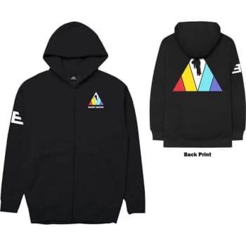 Imagine Dragons - Triangle Mens Medium Zipped Hoodie - Black