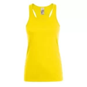 SOLS Womens/Ladies Justin Sleeveless Vest (M) (Lemon)