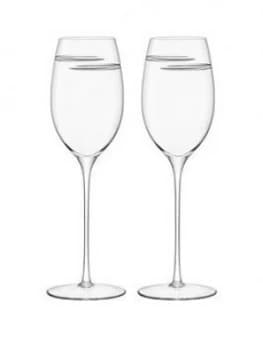 Lsa International Verso White Wine Glasses ; Set Of 2