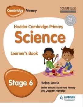 Hodder Cambridge Primary Science. Learners Book 6 by Peter Riley Book