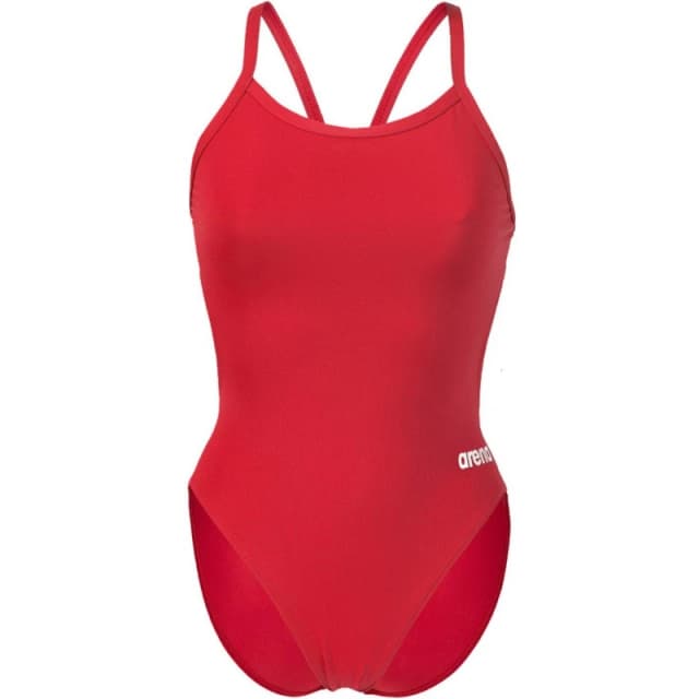 Womens 1 Piece swimsuit Arena Team Chanllenge Solid Rouge Female 38