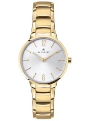 Accurist Ladies Classic Gold Tone Bracelet Watch 8174