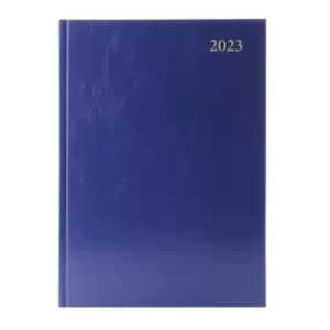 Desk Diary Day Per Page A5 Blue 2023 KFA51BU23