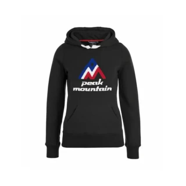 Peak Mountain Sweatshirt molleteon woman Peak Mountain Adriver Noir Female S