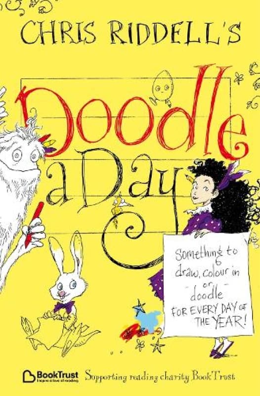 Chris Riddell's Doodle-a-Day. Paperback. By Chris Riddell Books