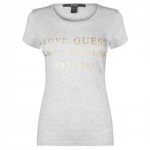 Guess Guess Slogan Pyjama Top - M90