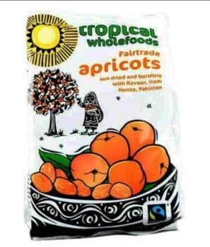 Tropical Wholefoods Apricot - Fairtrade - 125g