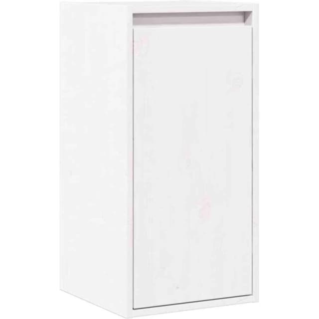 VIDAXL Wall Cabinet White 30x30x60cm Solid Wood Pine Vidaxl 8720286840795