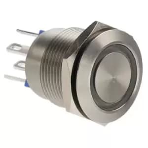 ESKA Bulgin MPI002/28/BL Anti-vandal Switch SPST 24V DC 50mA Blue ...