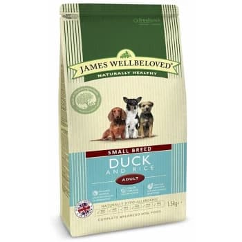 Duck and Rice Small Breed Adult 7.5kg - 18758 - Wellbeloved