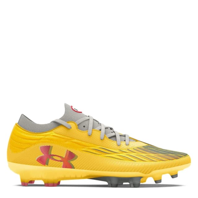 Under Armour Womens Mag Elite Firm Ground Football Boots Yellow female 2.5 (35.5)