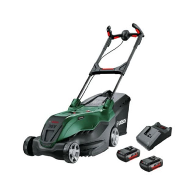 Bosch AdvancedRotak 36V-40-650 Cordless Rotary Lawn Mower - Green, Black & Red 4059952658049