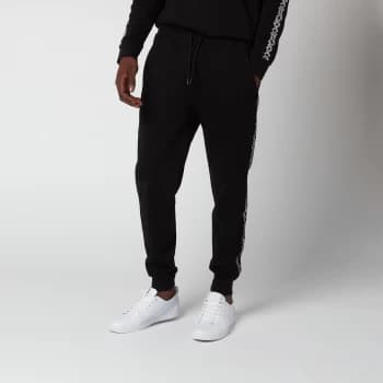Hugo Boss Daky Split Logo Sweatpants Black Size S Men