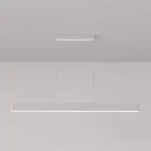 Maytoni Step Bar Pendant Ceiling Light White, 118.5cm, Integrated LED 4000K