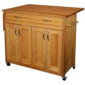 Catskill by Eddingtons Mid Sized Extendable Kitchen Trolley on Wheels