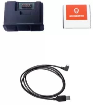 Schuberth SC1 Advanced communication system, black, black, Size One Size