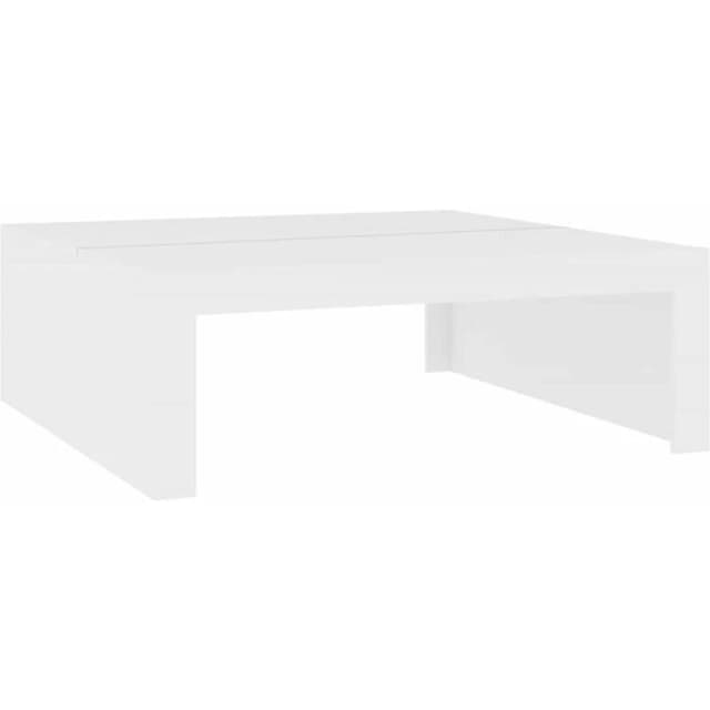 VIDAXL Coffee Table White 100x100x35cm Engineered Wood vidaXL 8720286611050