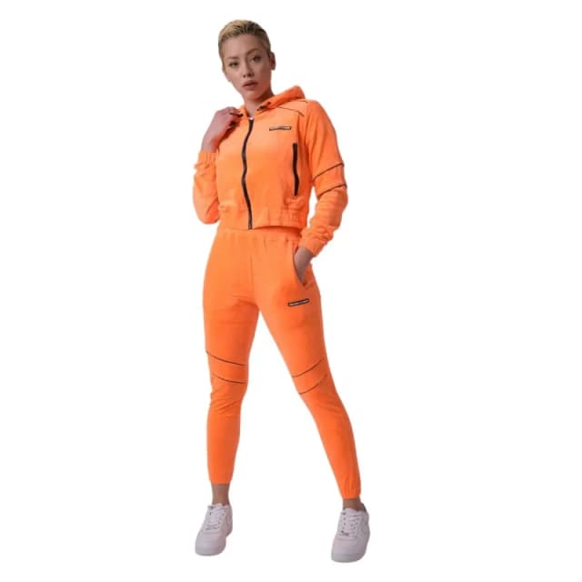 Project X Paris Basic jogging trousers with contrast piping For Her Project X Paris Orange Female L