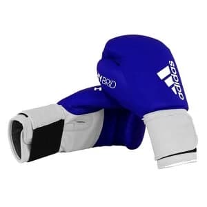 Adidas 100 Hybrid Boxing Gloves Blue - 10oz