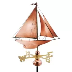 Espira Racing Sloop Farmhouse Weathervane