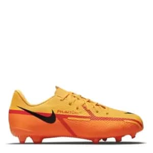 Nike Phantom GT Academy Junior FG Football Boots - Orange
