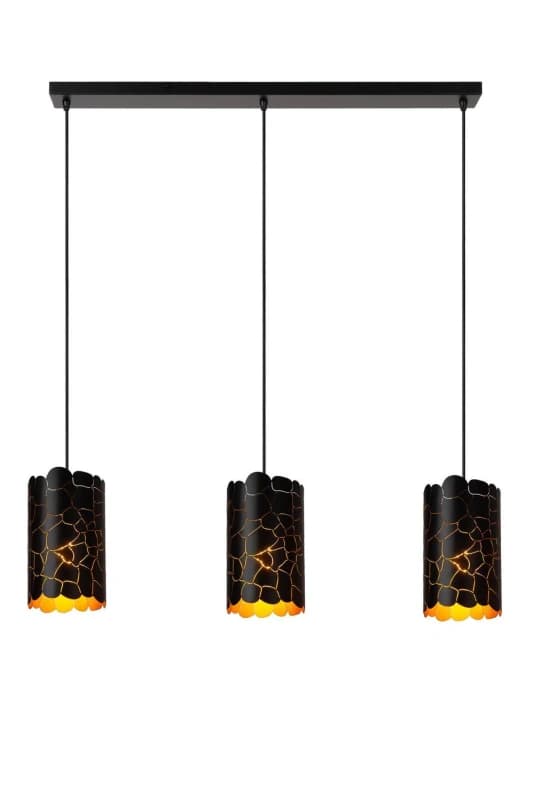 Netlighting Almelo Pendant light 3xE27 Black Unisex
