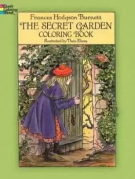The Secret Garden Coloring Book by Frances Hodgson Burnett