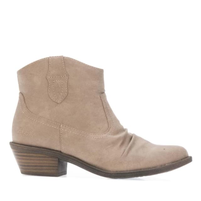 Blowfish Malibu LaneWestern Ankle Boots - Beige Beige 4