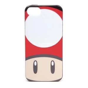 Nintendo - Toad Mushroom Face Apple iPhone 5/5S Phone Cover
