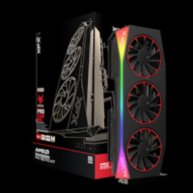 XFX Mercury AMD Radeon RX 9070XT OC Magnetic Air 16GB GDDR6 Gaming Graphics Card - RX-97TMARGB9