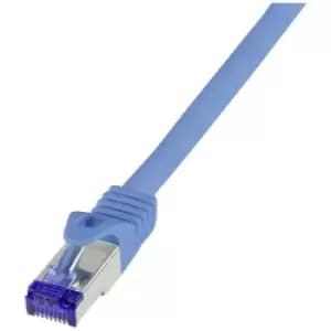 LogiLink C6A016S RJ45 CAT 6A S/FTP 0.25 m Blue