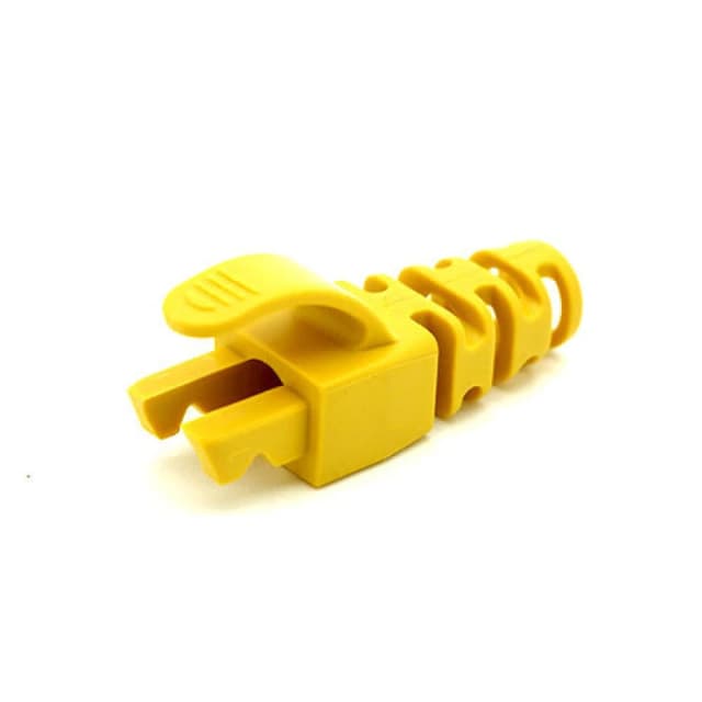 Cablenet Cablenet RJ45 Snagless Strain Relief Flush Boot Yellow 6.5mm 22-2063