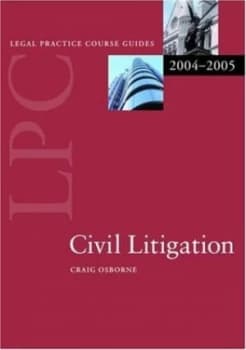 Civil Litigation by Craig Osborne Paperback